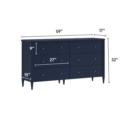 Harbor 6-Drawer Dresser